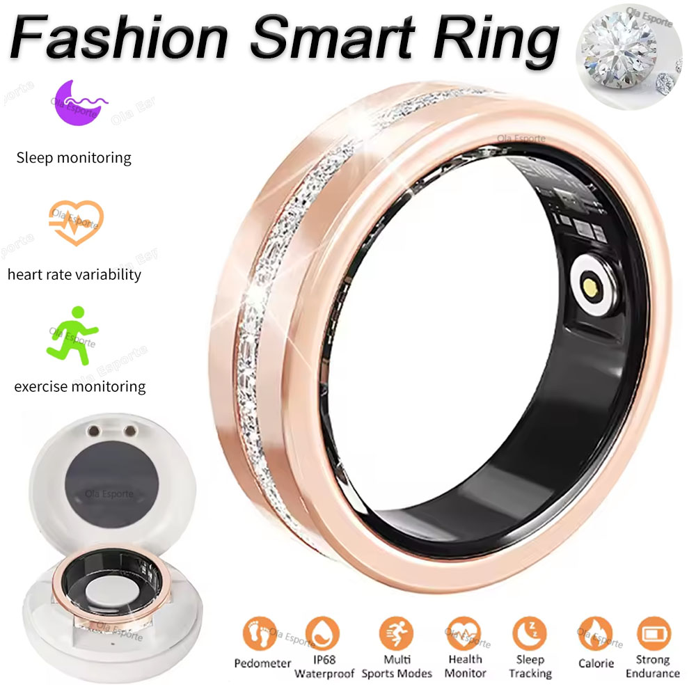 Cycling Heart Rate Monitor - 2025 novo anel inteligente senhora freqüência