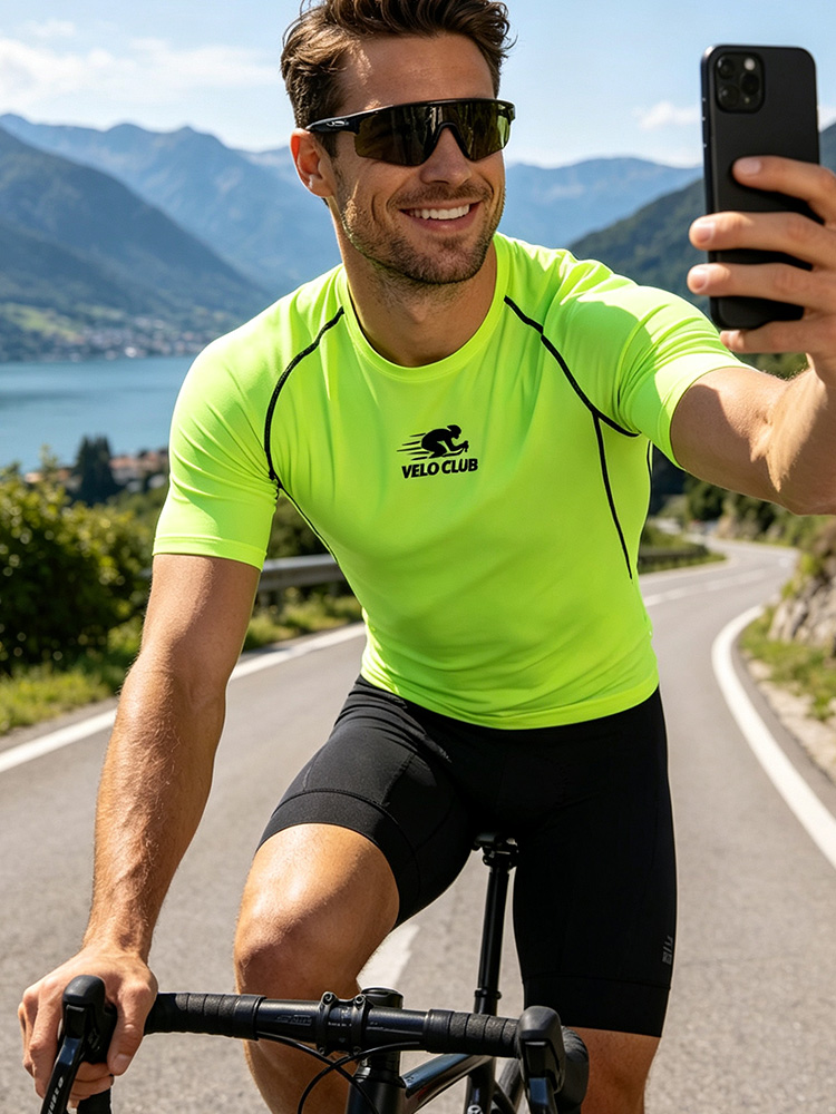 Cycling Arm Warmers - Camiseta Unissex de Ciclismo de Montanha