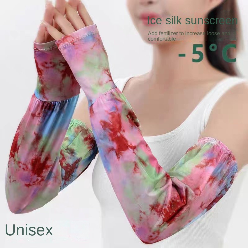 Mangas Longas de Seda Gelada c - Cycling Gloves avaliação e preço