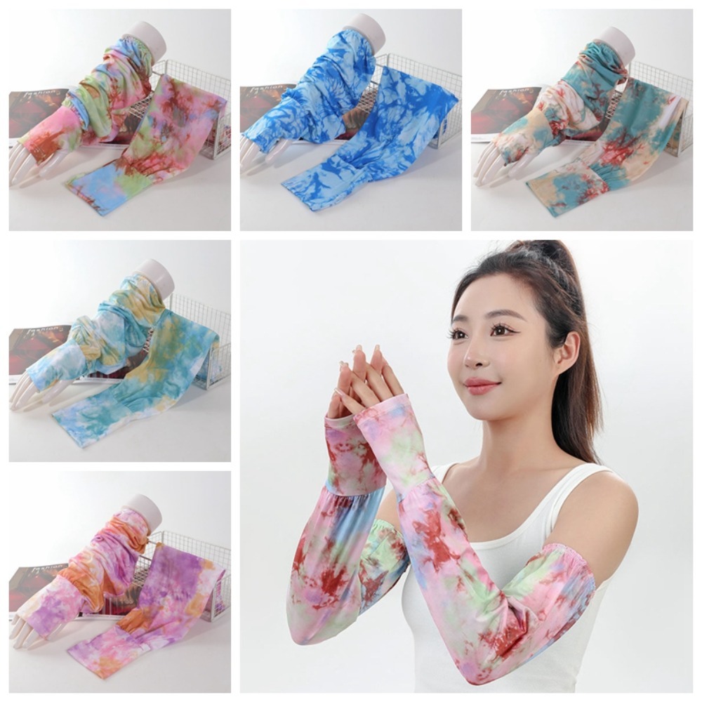 Mangas Longas de Seda Gelada c - Cycling Gloves avaliação e preço