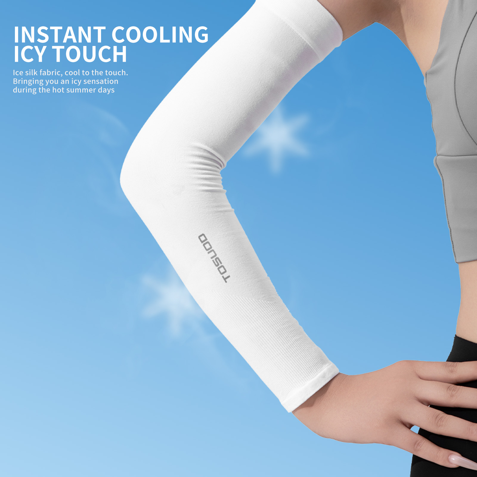 Mangas de Ciclismo TOSUOD em S - Cycling Arm Warmers avaliação e preço