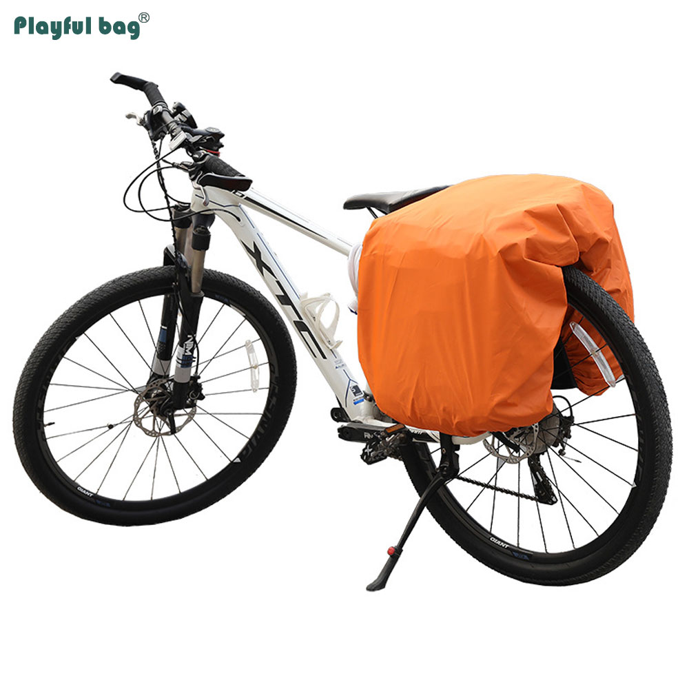 Pannier bicicleta à prova d'ág - Cycling Gear Shelf avaliação e preço