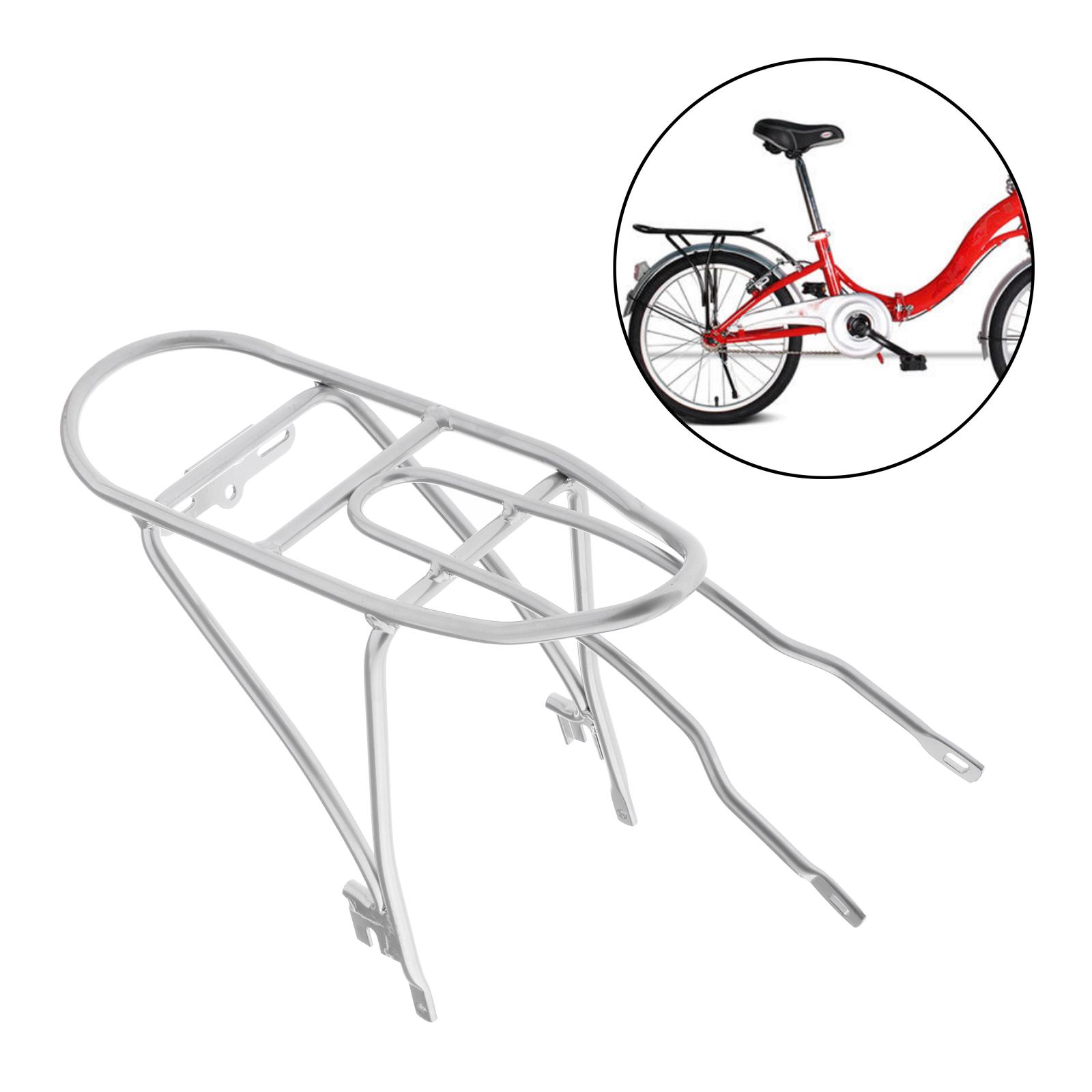 Folding Bike Back Shelf Frame, - Cycling Gear Shelf avaliação e preço