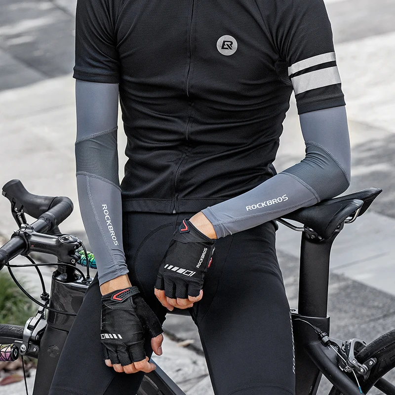 Mangas de Braço ROCKBROS de Ve - Cycling Arm Warmers avaliação e preço