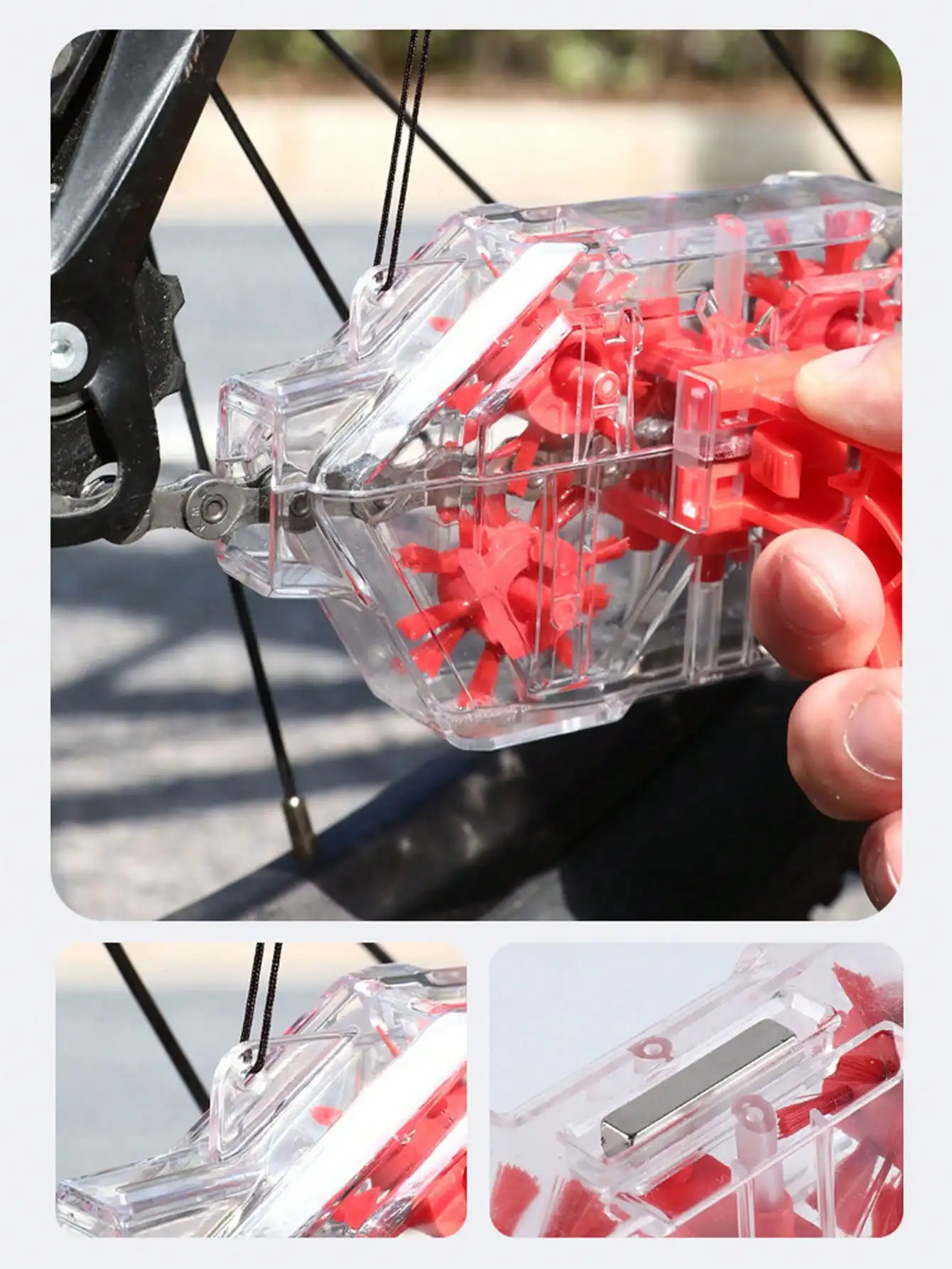 1pc limpador de corrente de bi - Bicycle Chain Lubricant avaliação e preço