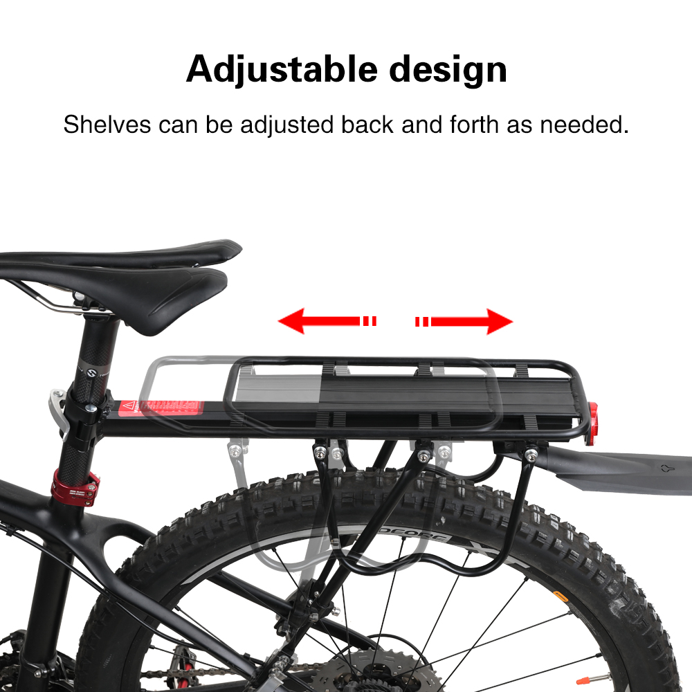 Rhinowalk-Transportador de bag - Cycling Gear Shelf avaliação e preço