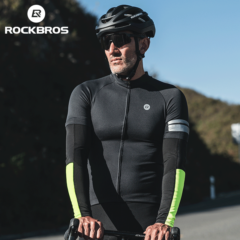 ROCKBROS mangas de braço para  - Cycling Arm Warmers avaliação e preço