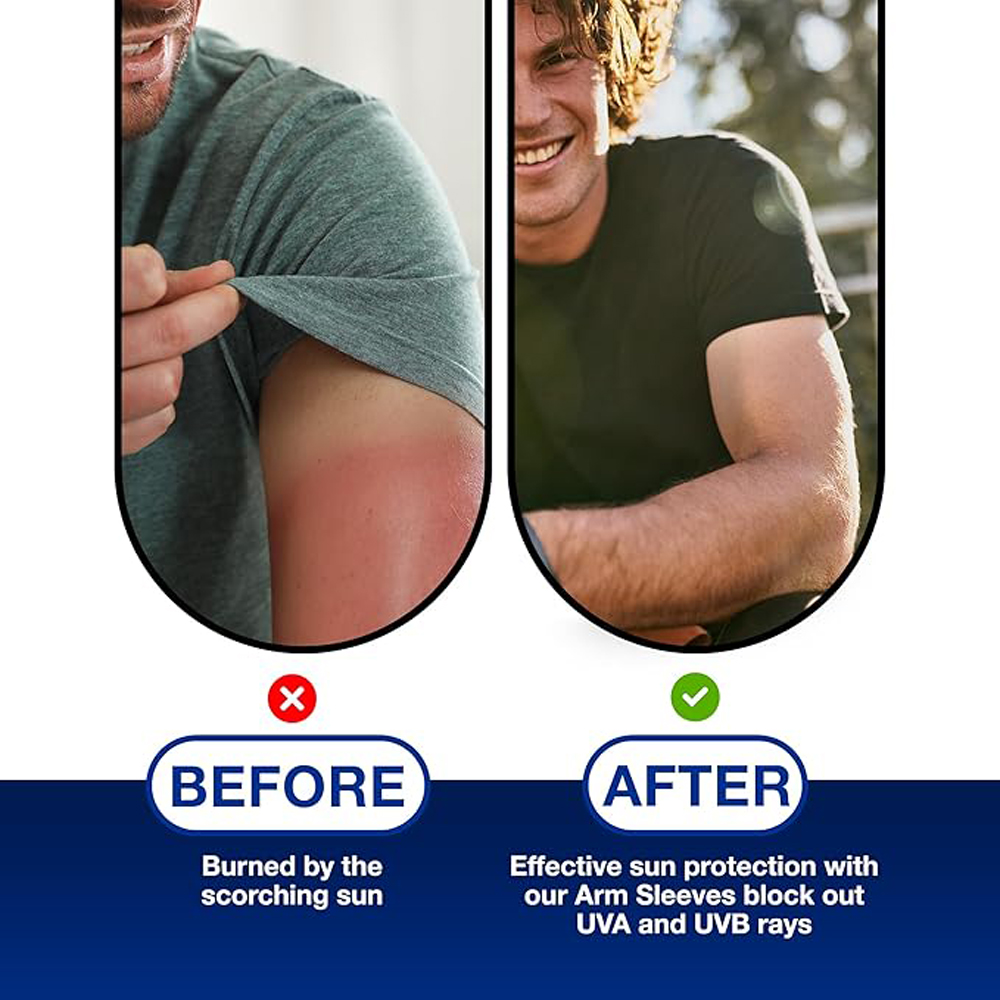 Manga de seda gelo proteção uv - Cycling Arm Warmers avaliação e preço