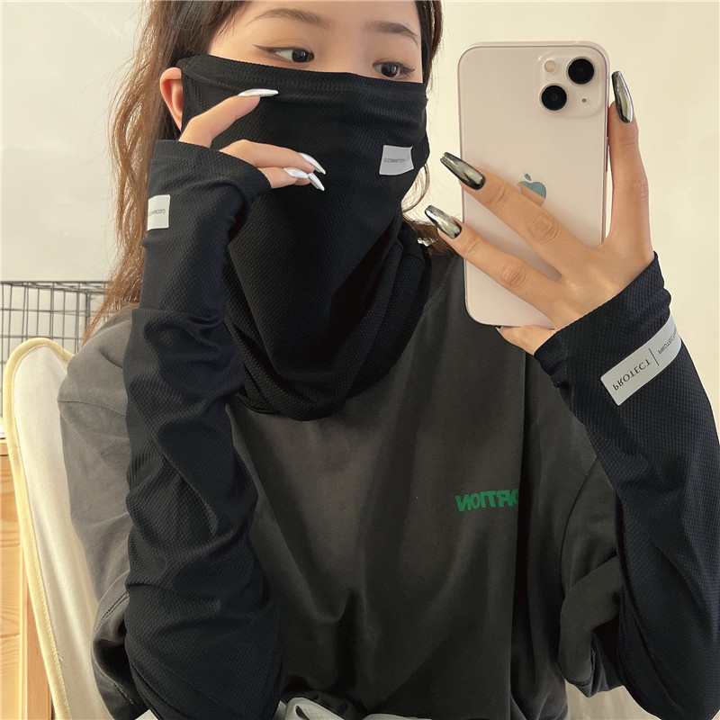 2 pçs conjunto sol proteção uv - Cycling Gloves avaliação e preço