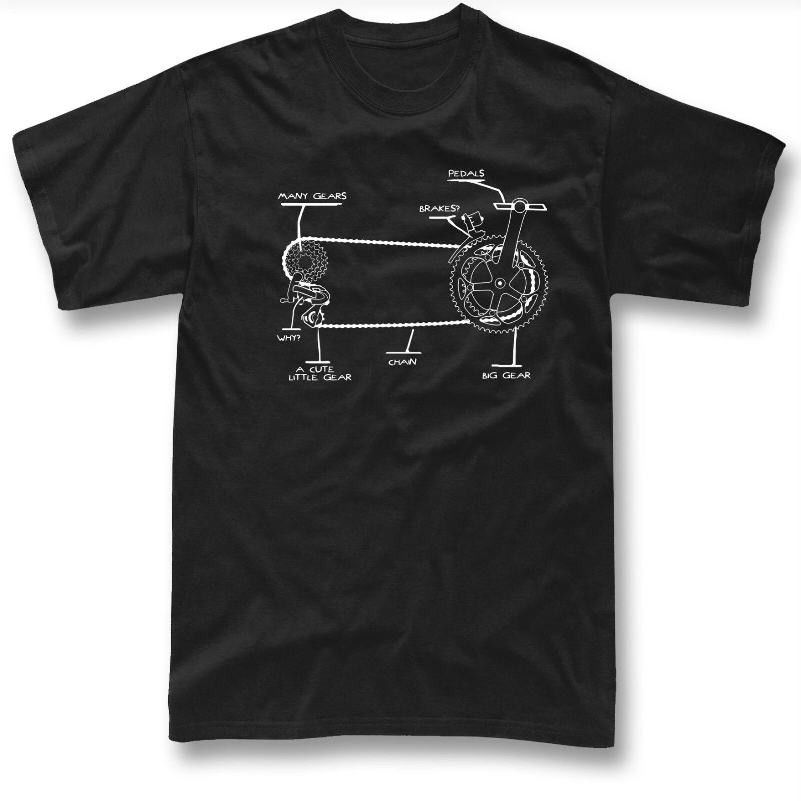 Camiseta engraçada para presen - Cycling Gear News avaliação e preço