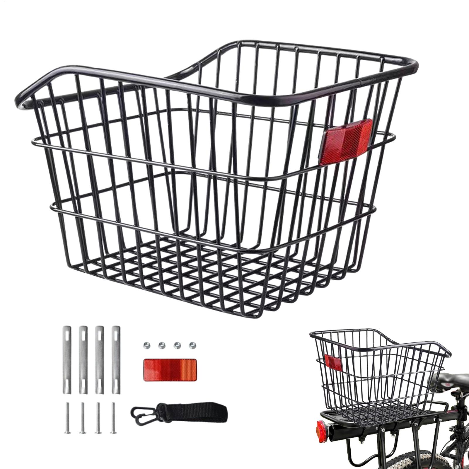 Cesto Traseiro de Metal Grande - Cycling Gear Shelf avaliação e preço