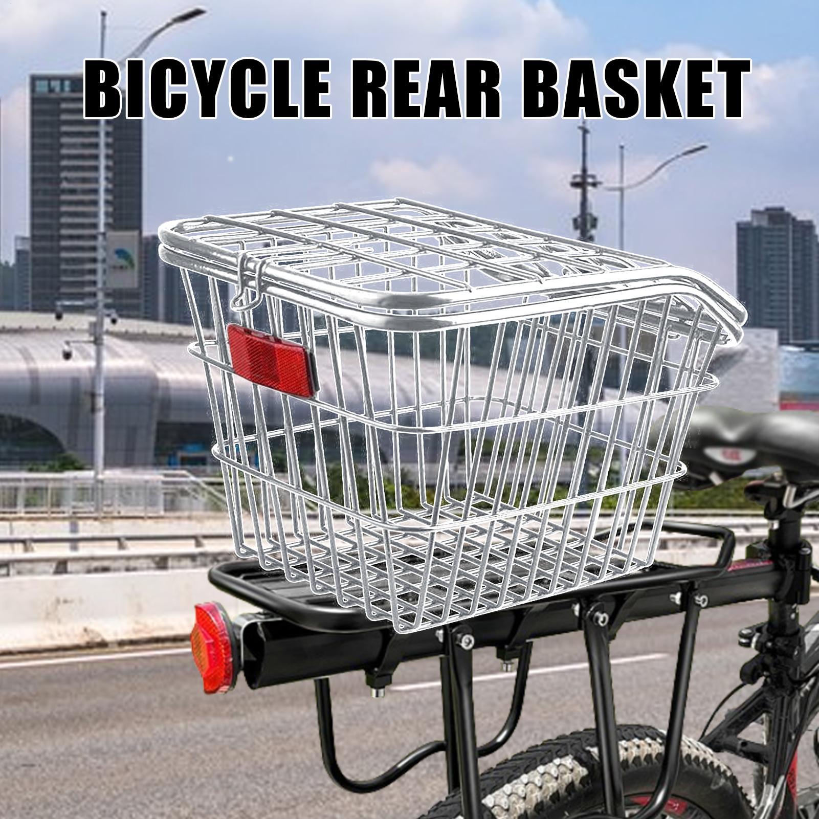 Cesto Traseiro de Metal Grande - Cycling Gear Shelf avaliação e preço